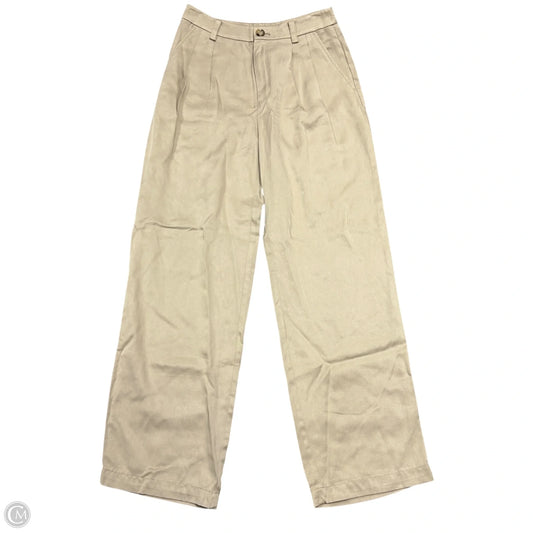 Pants Linen By Loft In Tan, Size: 0p