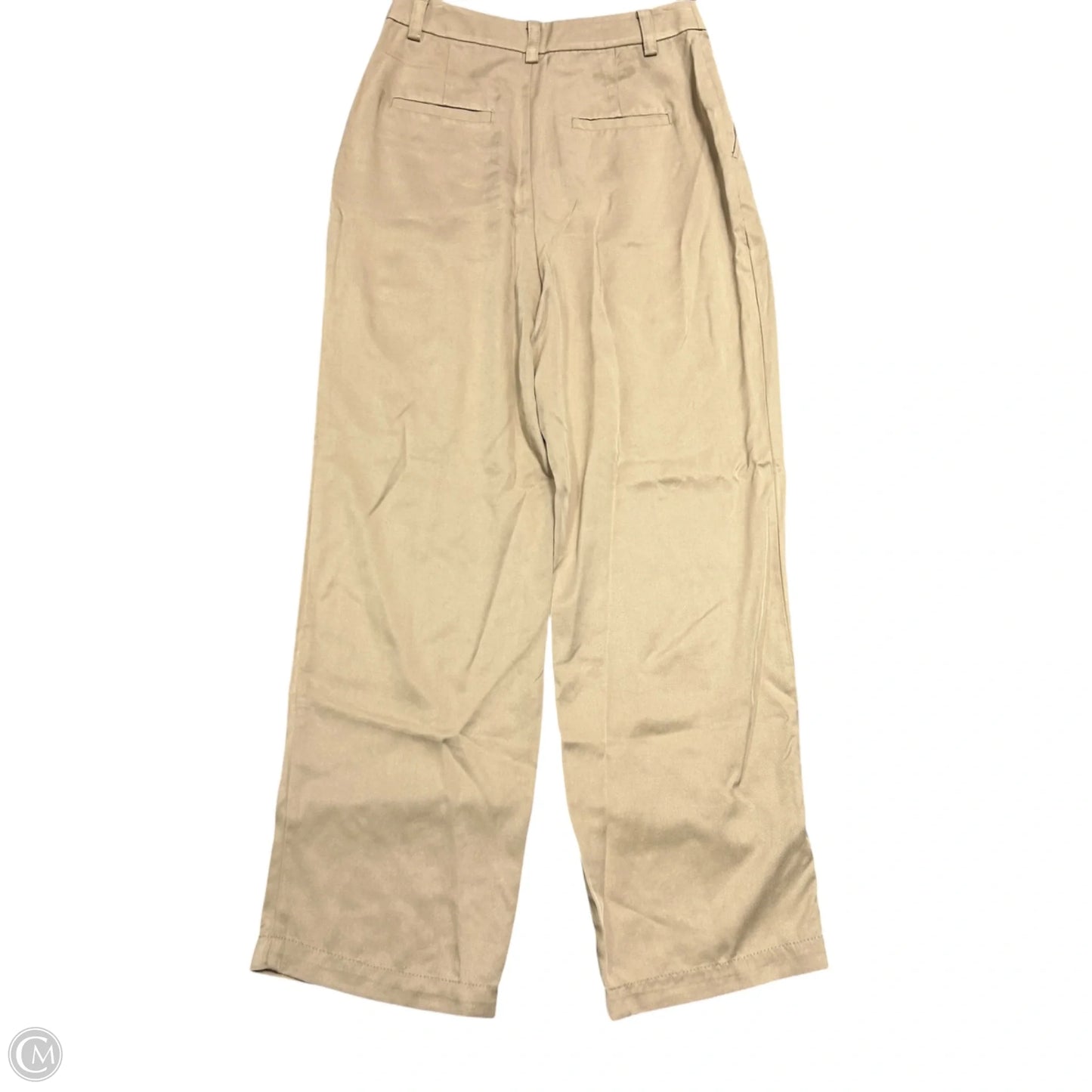 Pants Linen By Loft In Tan, Size: 0p