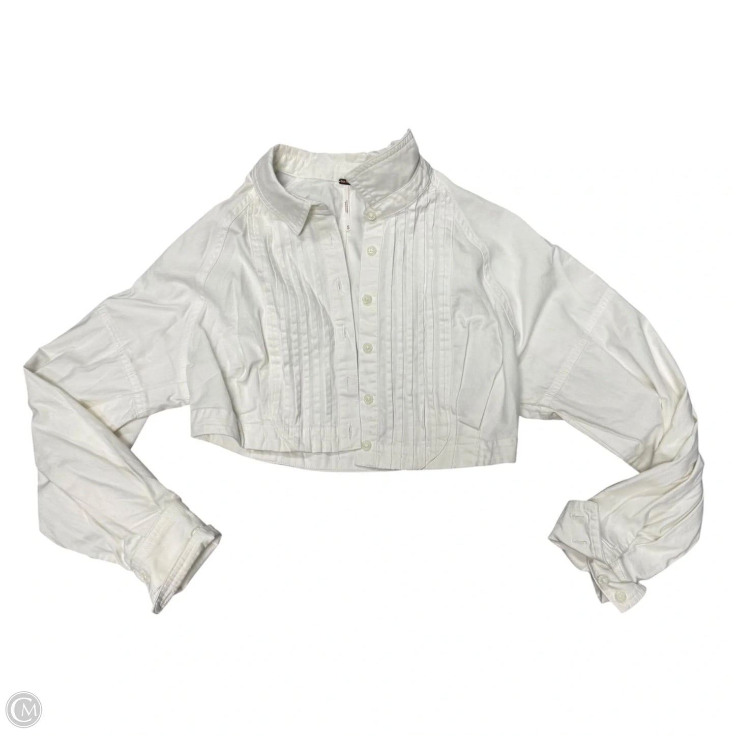 Top Long Sleeve By Free People In Cream, Size: Xs