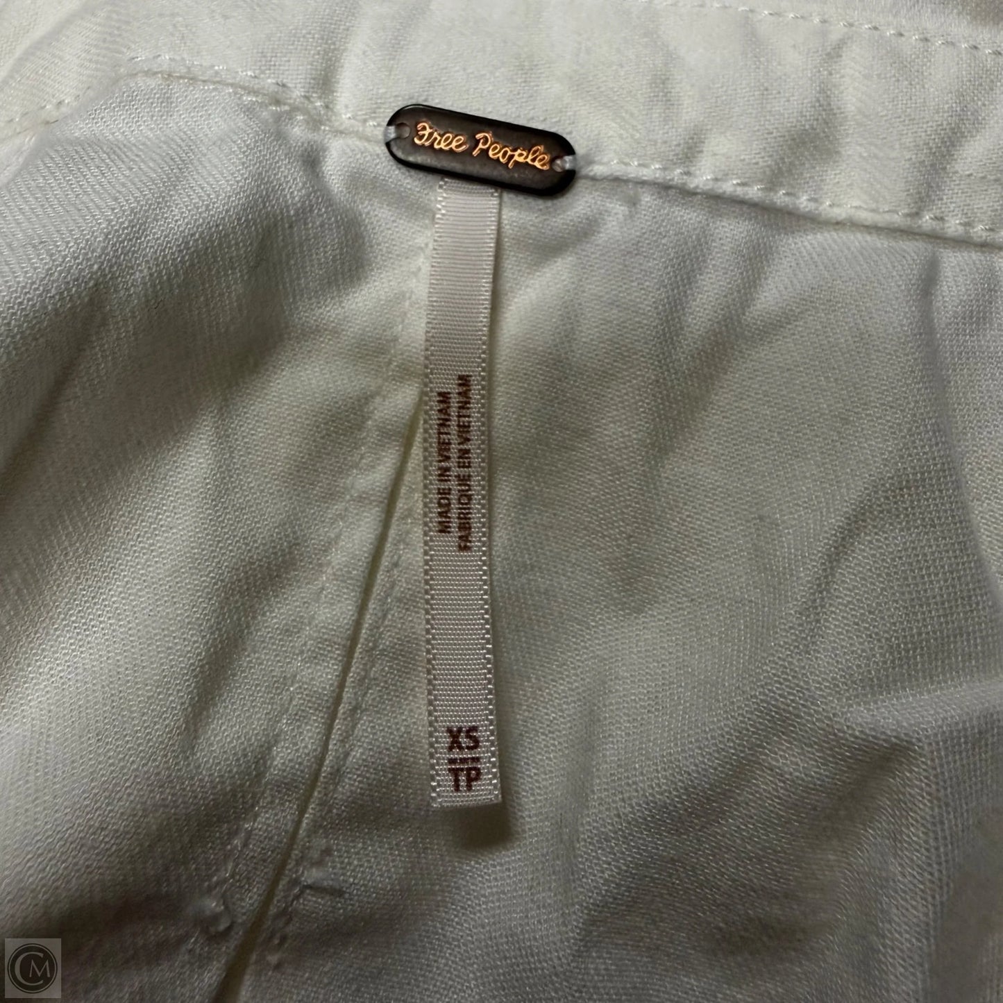 Top Long Sleeve By Free People In Cream, Size: Xs