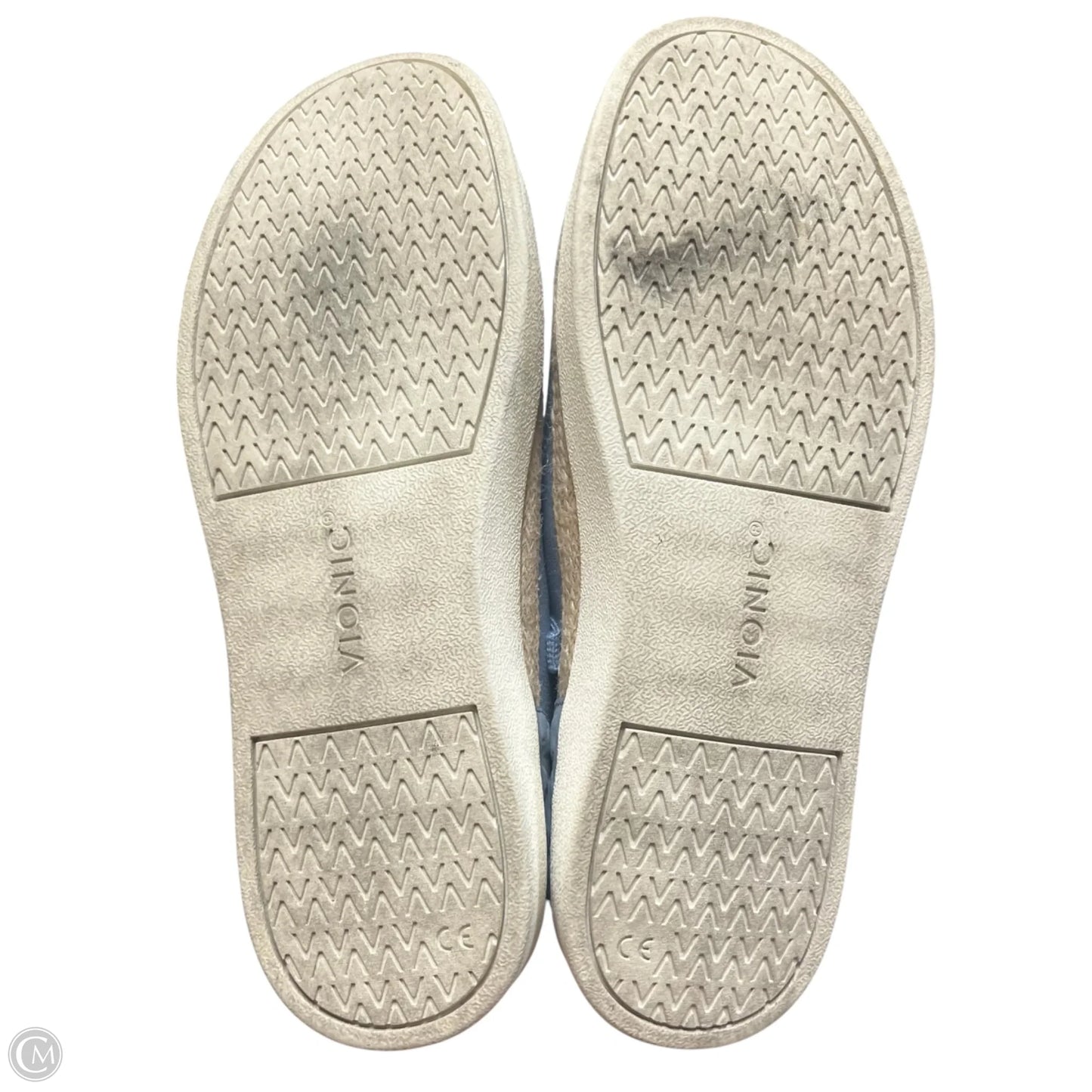 Shoes Sneakers By Vionic In Blue & Tan, Size: 9