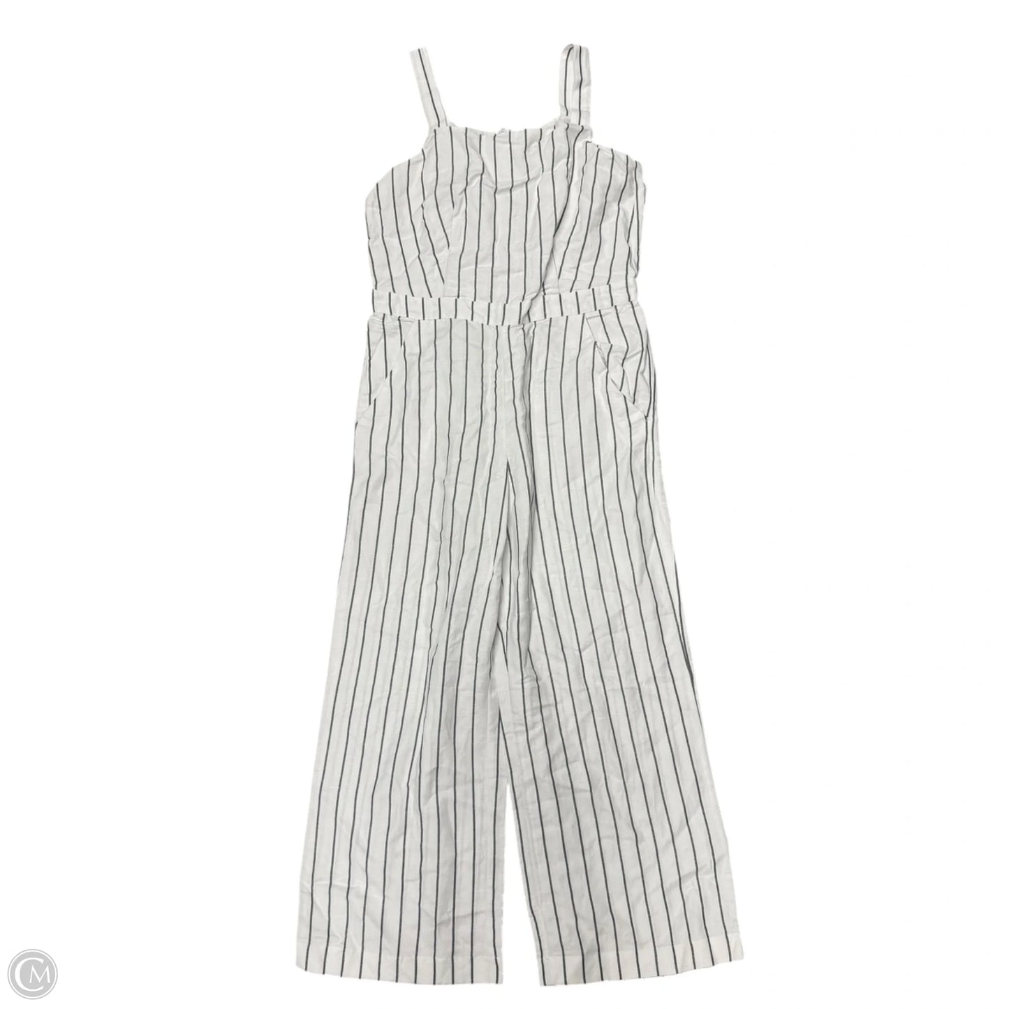 Jumpsuit By Loft In Striped Pattern, Size: M