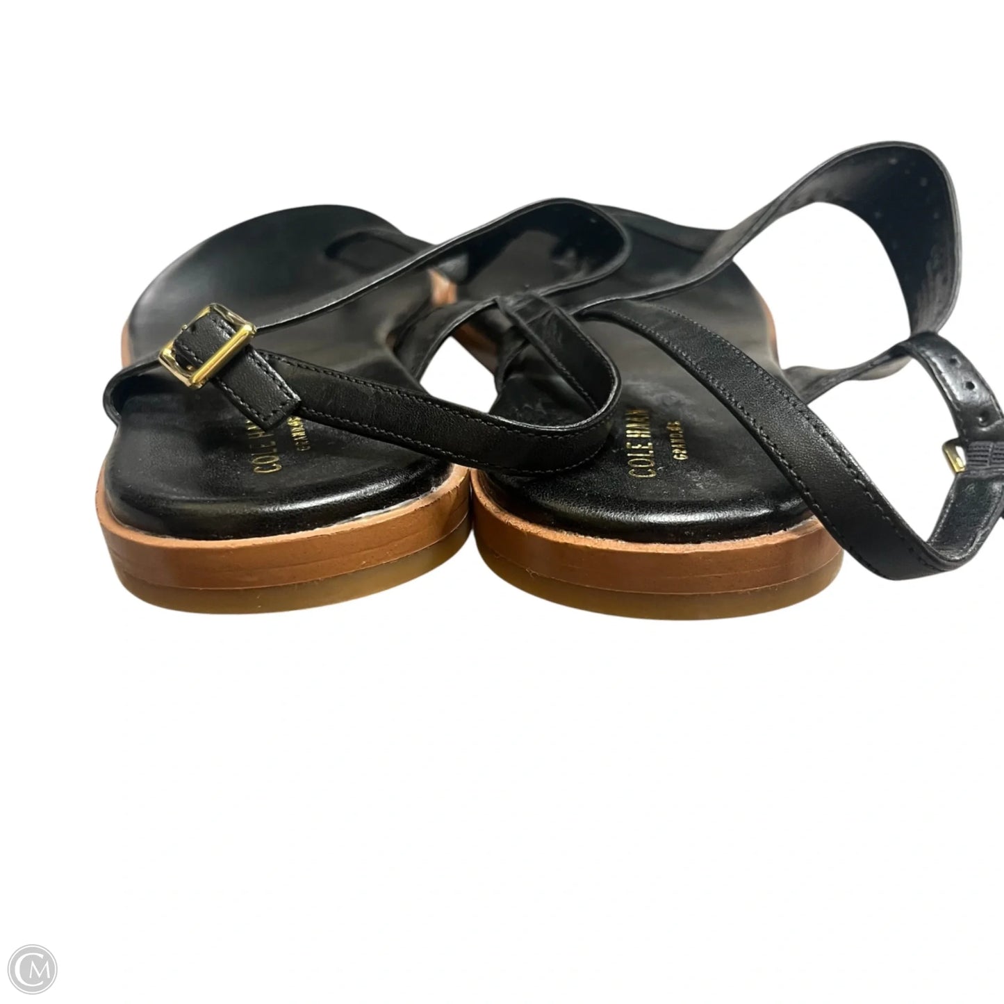 Sandals Flats By Cole-haan In Black, Size: 11