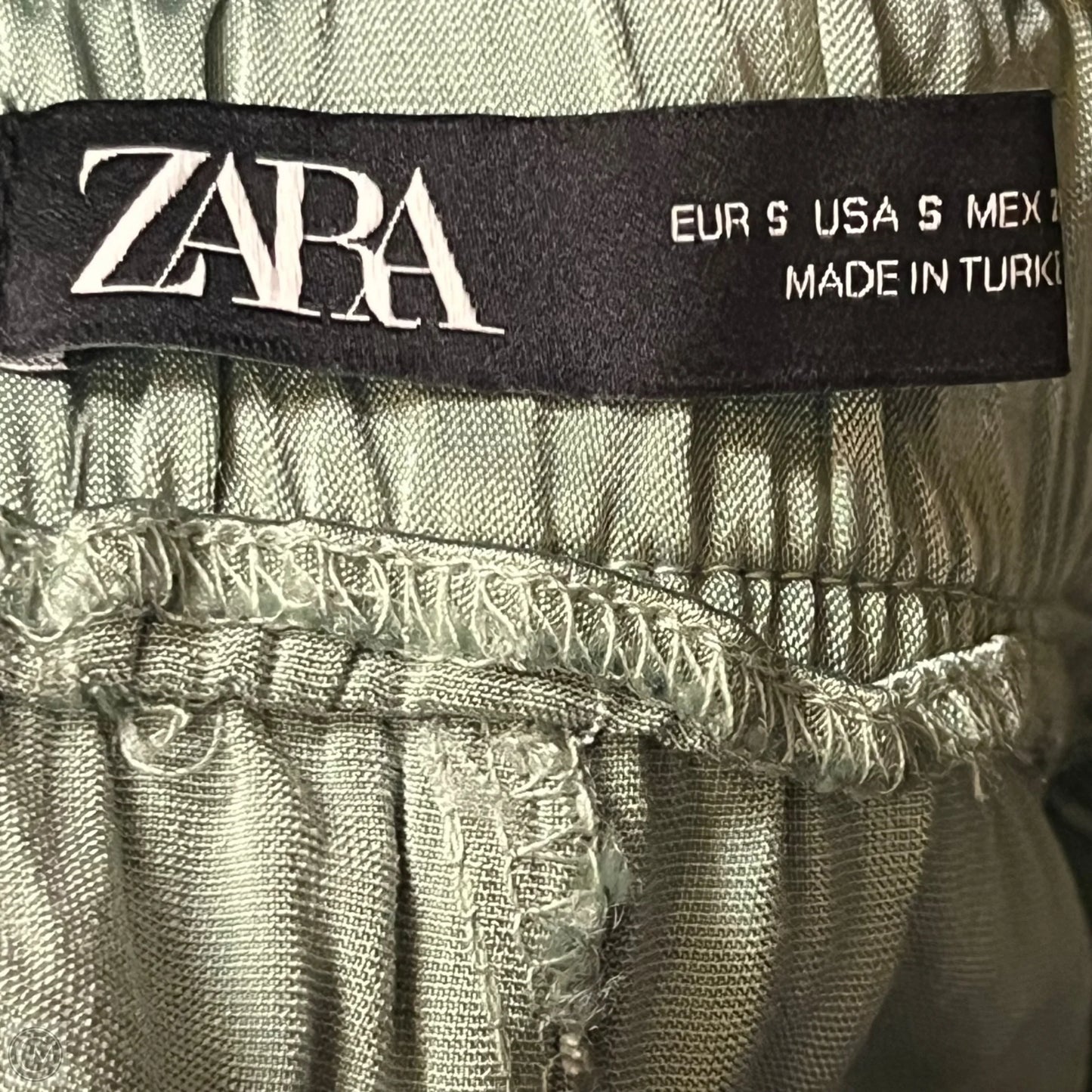 Pants Joggers By Zara In Green, Size: S