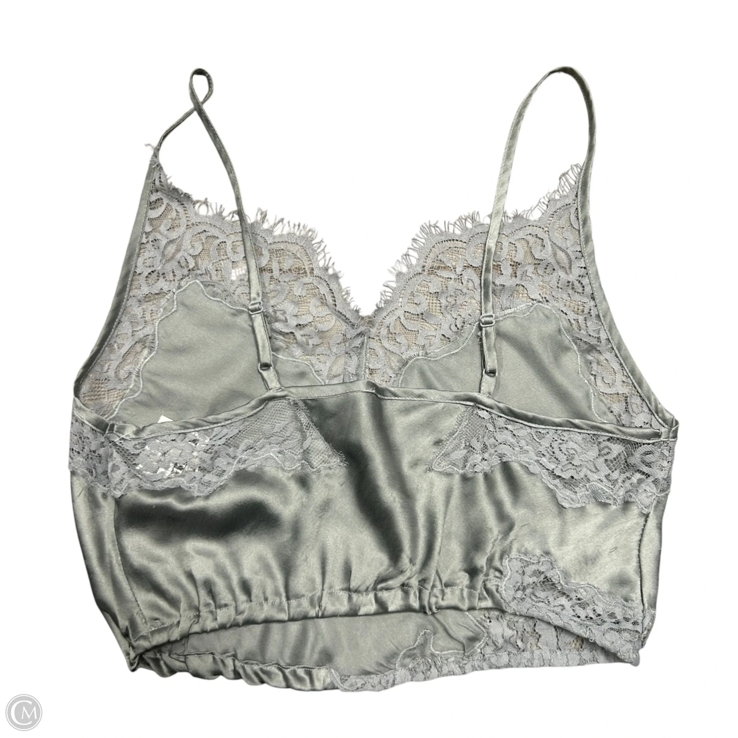 Top Sleeveless By Free People In Silver, Size: Sp