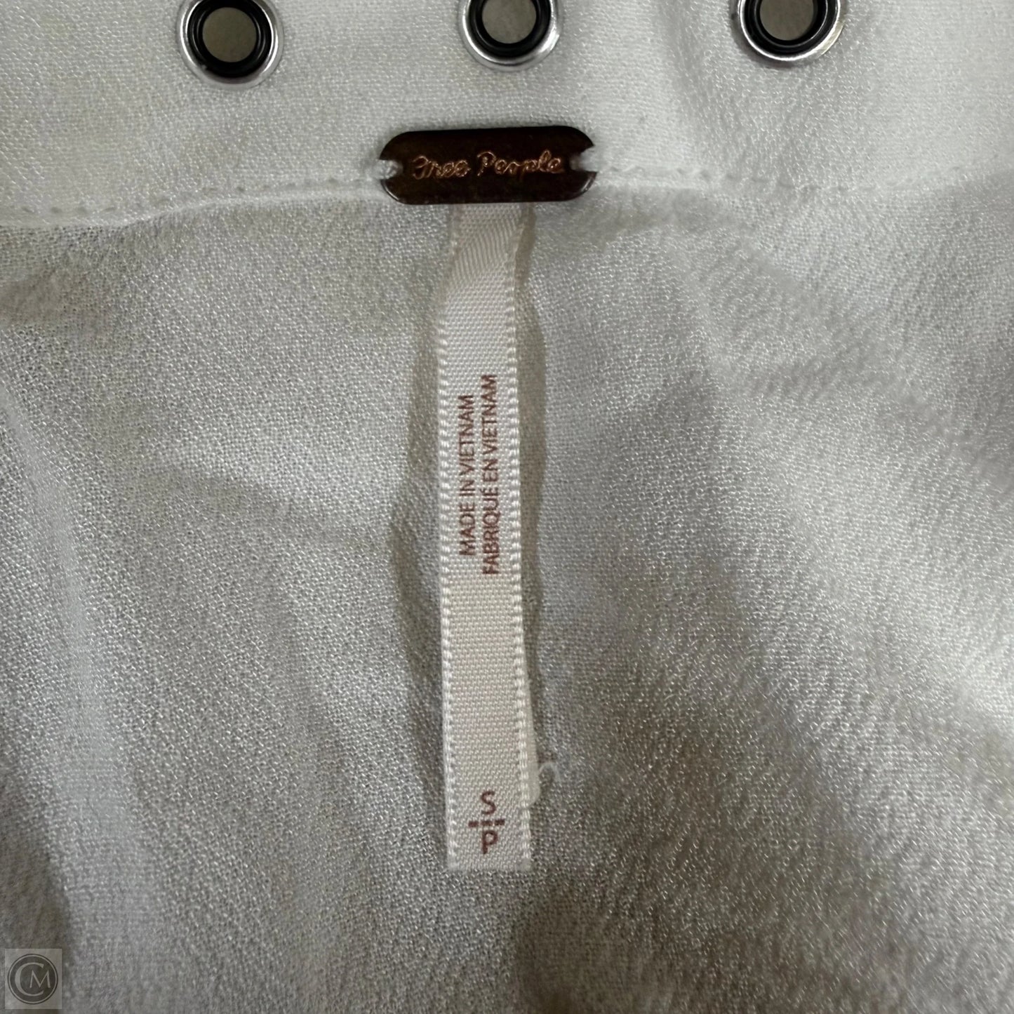 Top Long Sleeve By Free People In White, Size: S