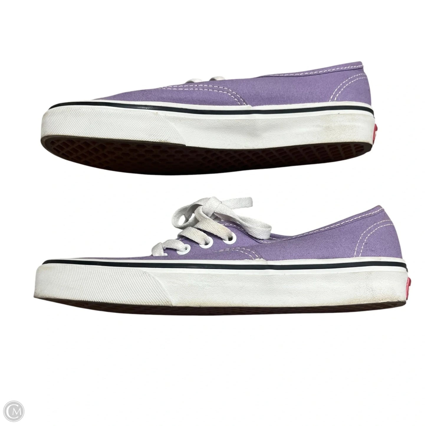 Shoes Sneakers By Vans In Purple, Size: 7.5