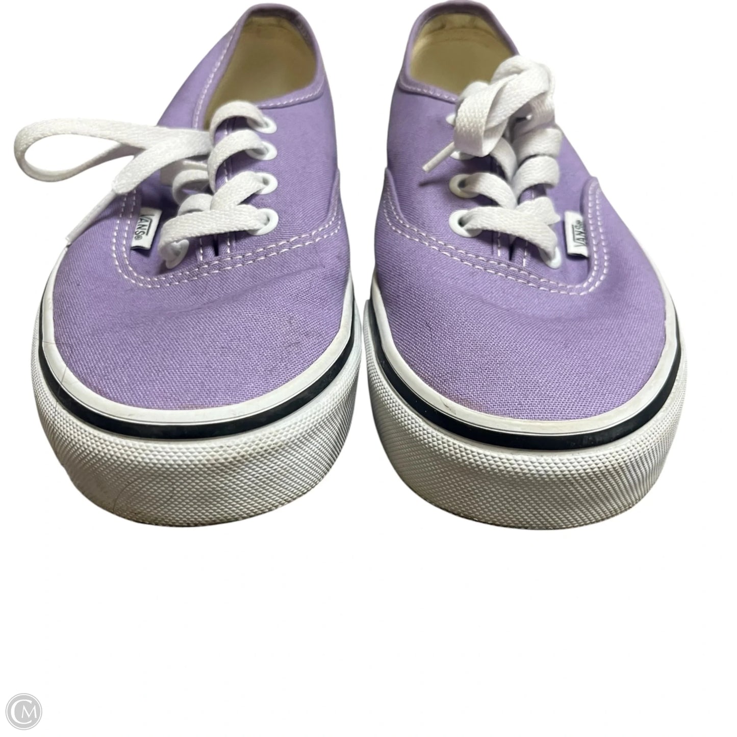 Shoes Sneakers By Vans In Purple, Size: 7.5