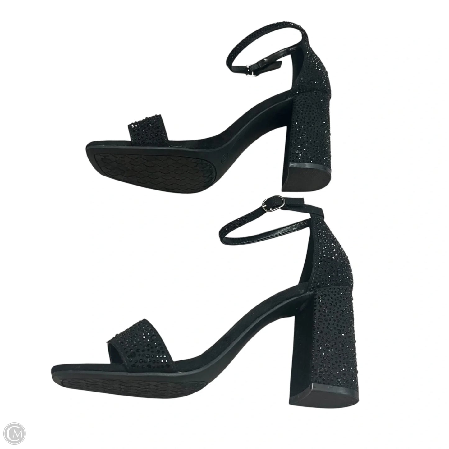 Shoes Heels Block By Kelly And Katie In Black, Size: 7