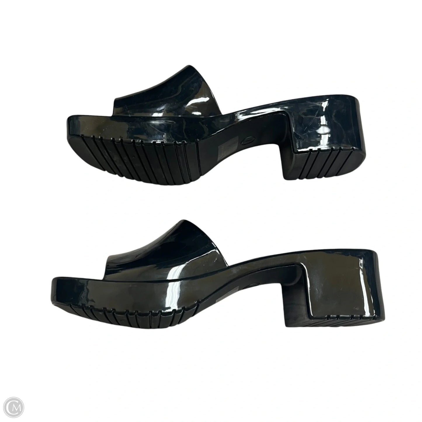 Sandals Heels Block By Wild Fable In Black, Size: 7
