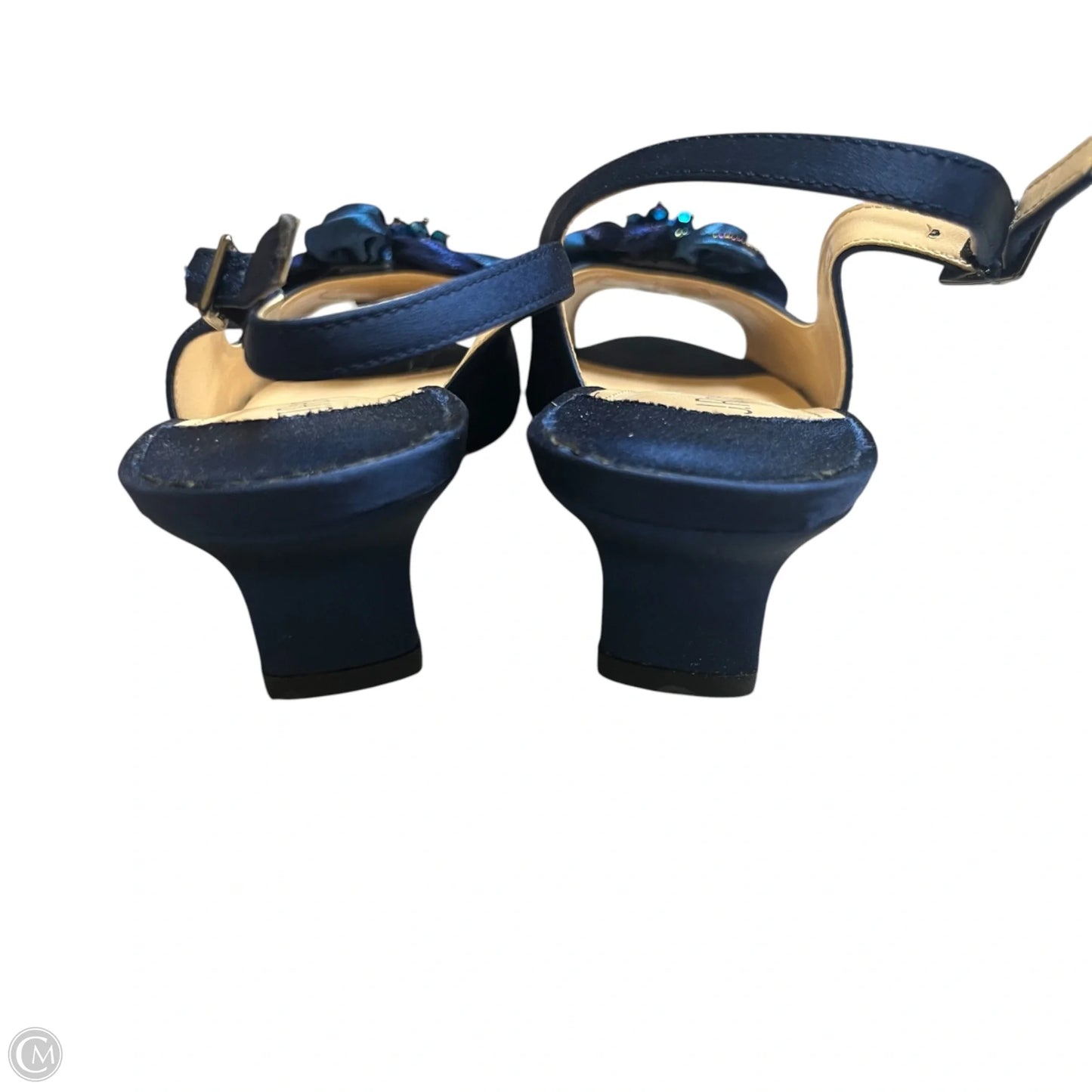 Shoes Heels Kitten By J Renee In Blue, Size: 11