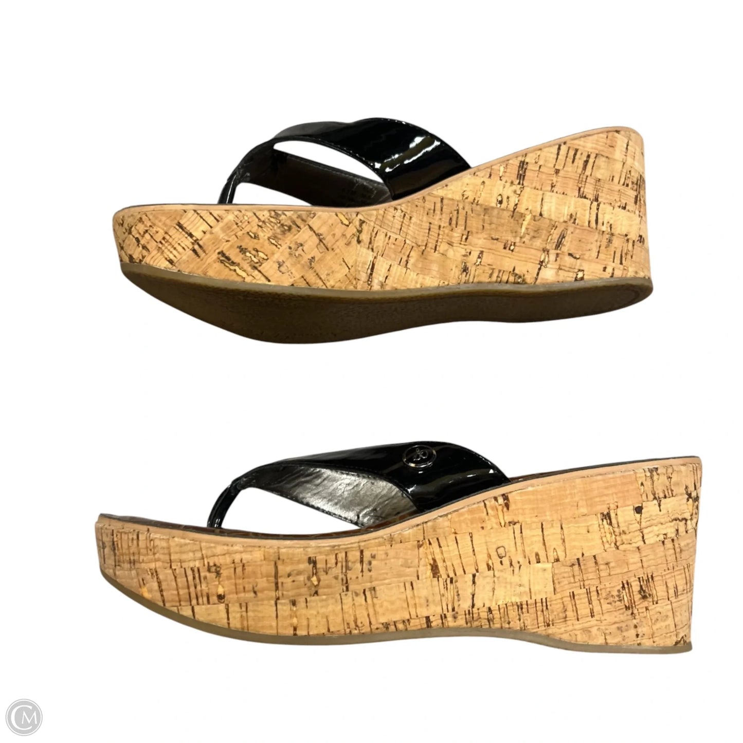 Sandals Heels Block By Sam Edelman In Black, Size: 6.5
