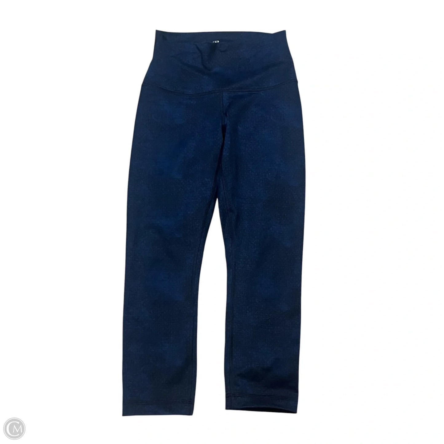 Athletic Leggings Capris By Lululemon In Blue, Size: S