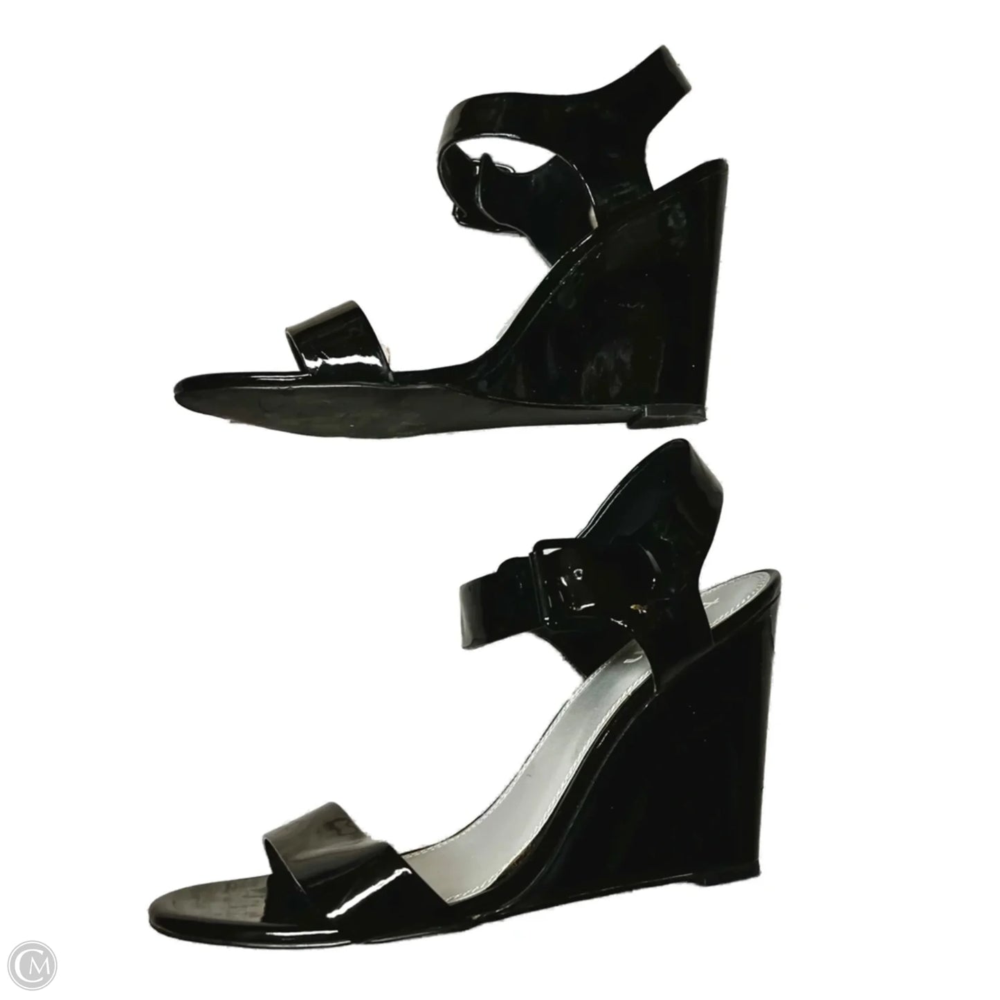 Shoes Heels Wedge By Calypso In Black, Size: 9.5