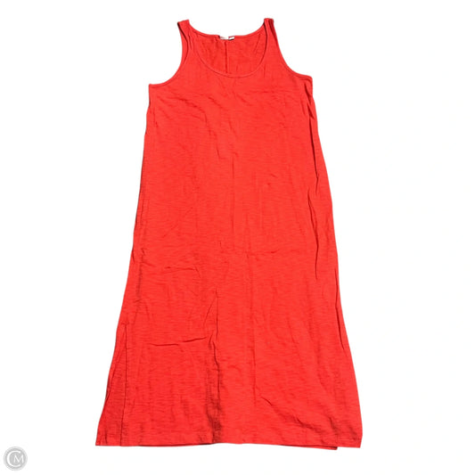 Dress Casual Maxi By Gap In Orange, Size: M