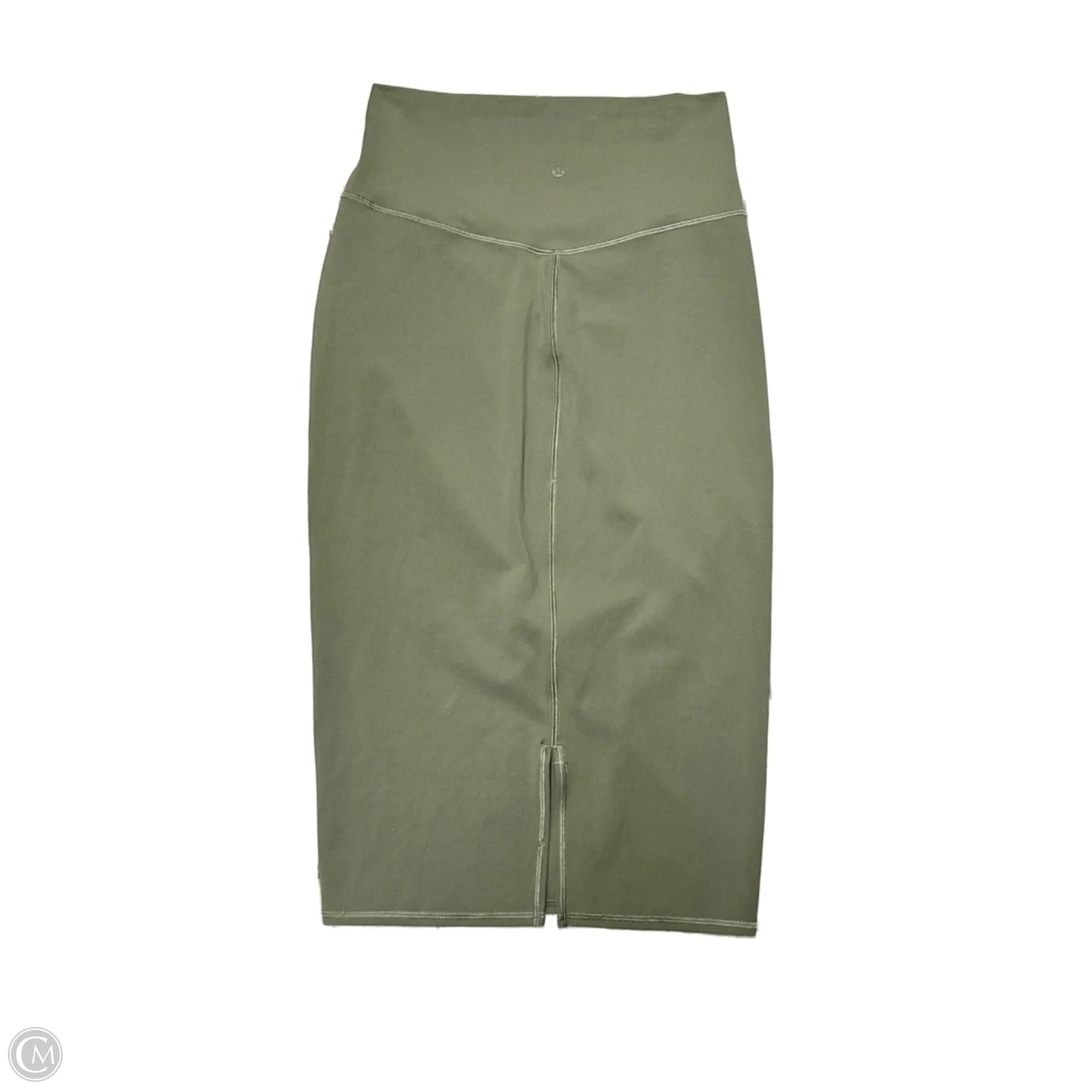 Athletic Skirt By Lululemon In Green, Size: 8