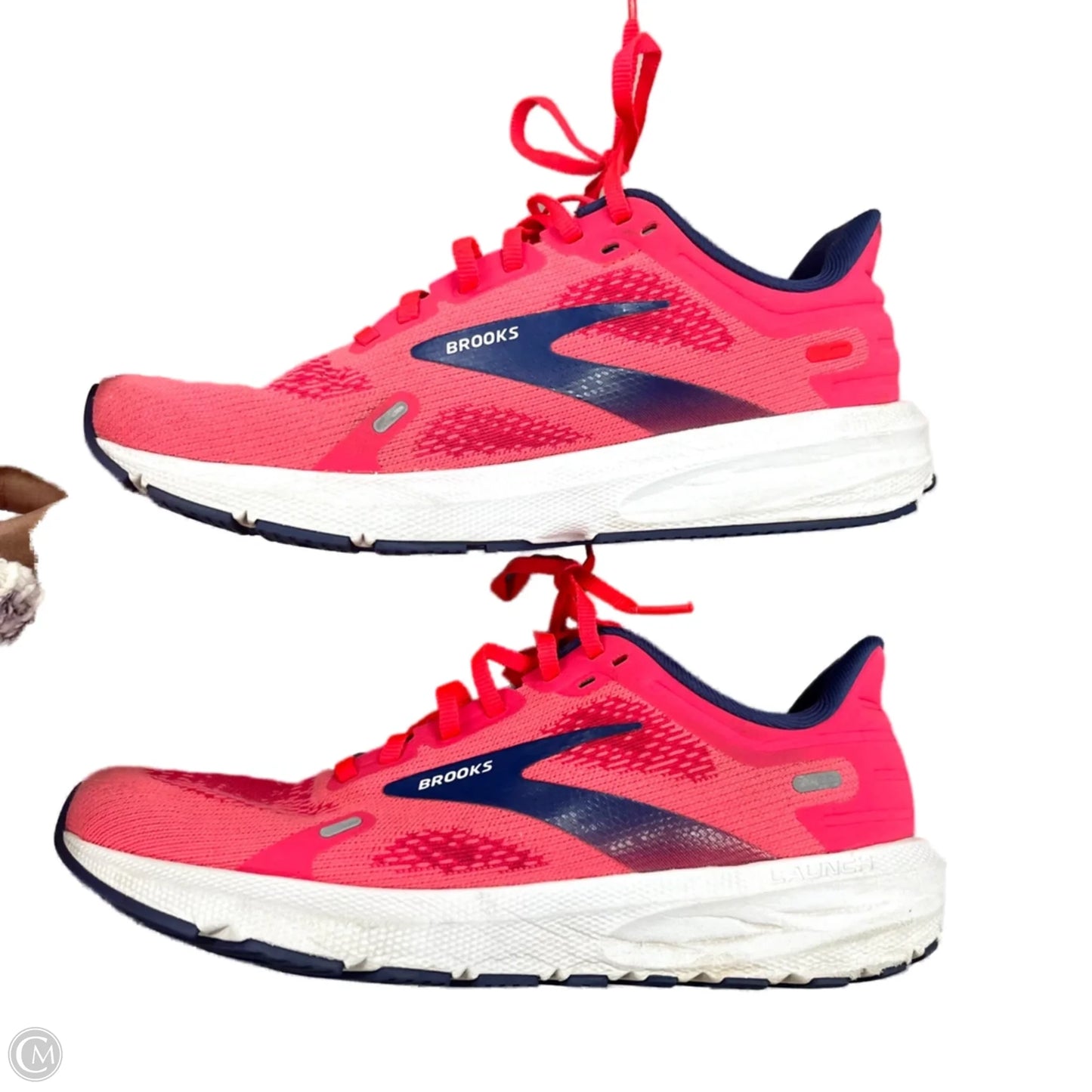 Shoes Athletic By Brooks In Blue & Pink, Size: 7