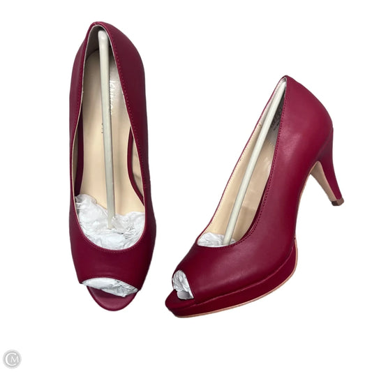 Shoes Heels Kitten By Jenn Ardor In Red, Size: 6.5