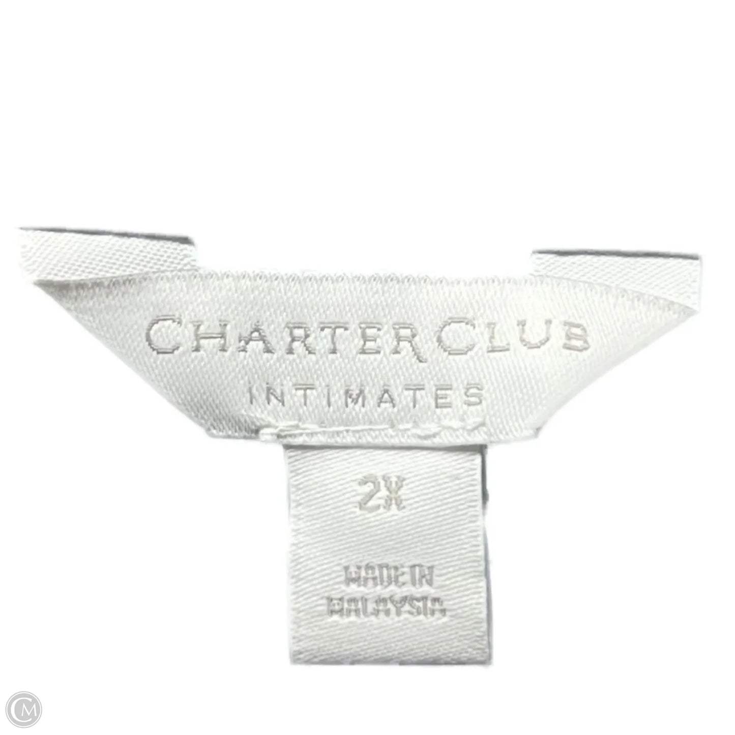 Pajamas 2pc By Charter Club In Navy, Size: 2X