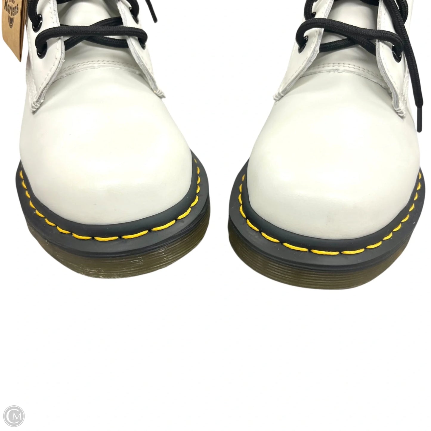 Boots Combat By Dr Martens In White, Size: 6