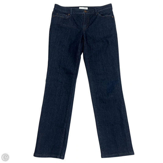 Jeans Straight By Loft In Blue, Size: 4