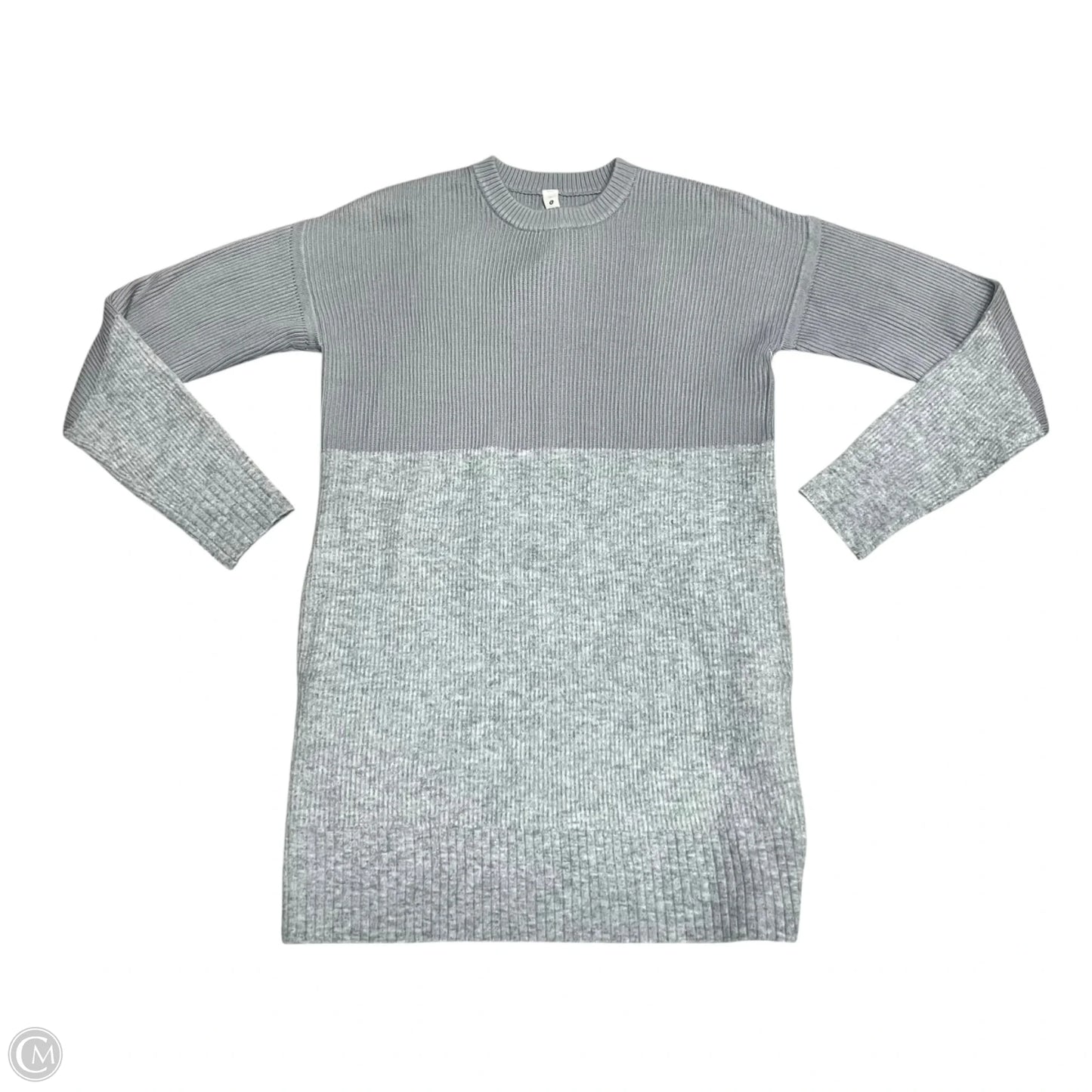 Dress Sweater By Lululemon In Grey, Size: Xs