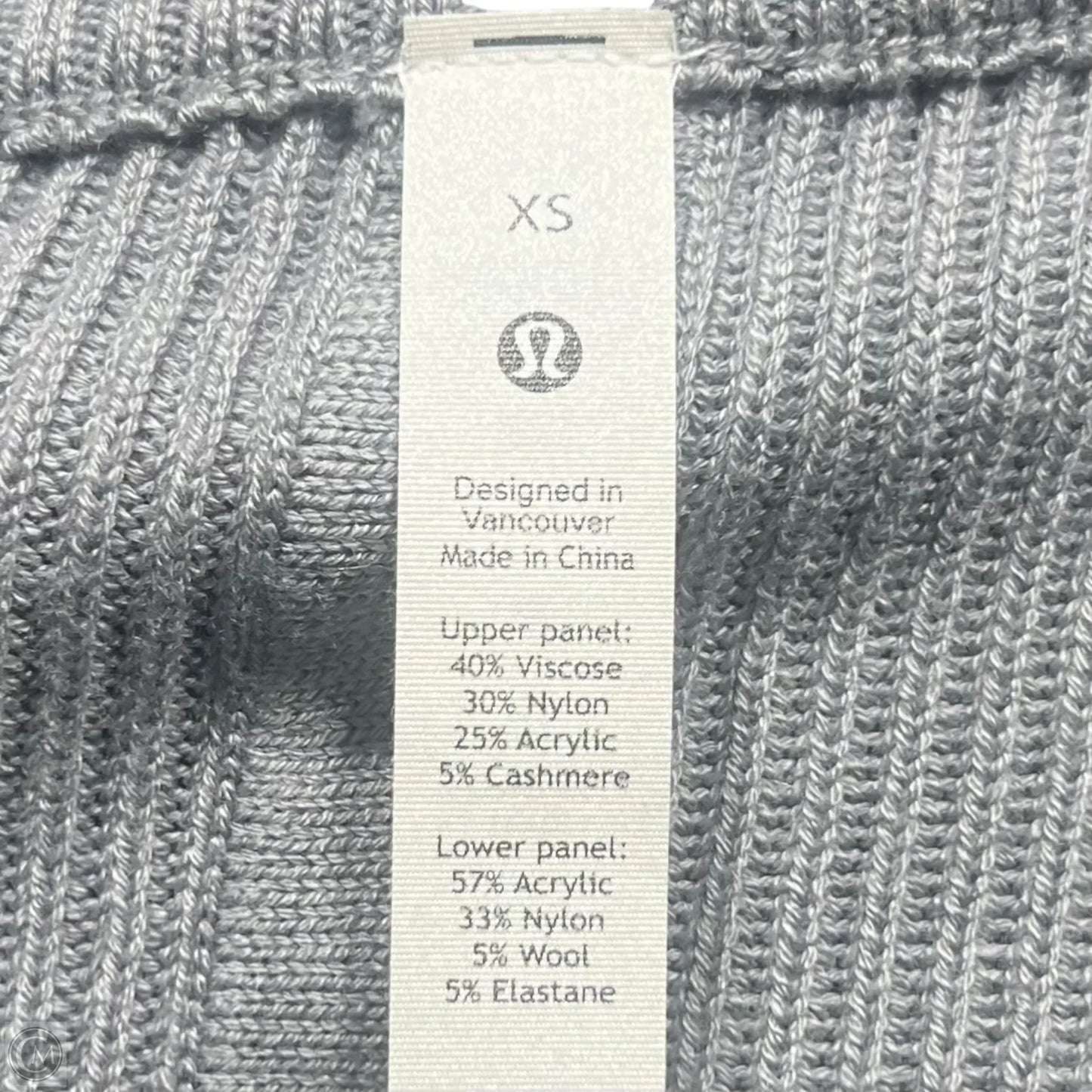Dress Sweater By Lululemon In Grey, Size: Xs