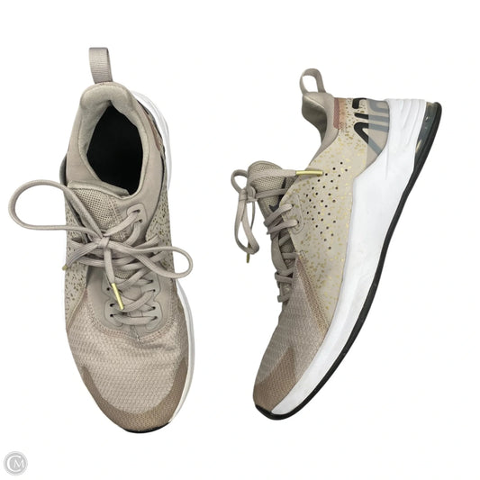 Shoes Athletic By Nike In Tan & White, Size: 8.5