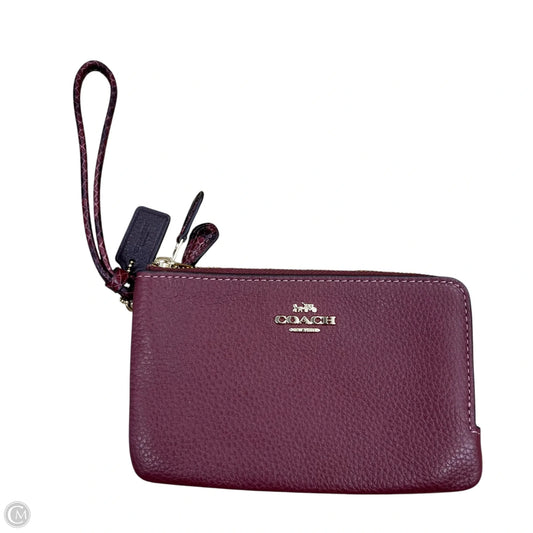 Wristlet Designer By Coach, Size: Small