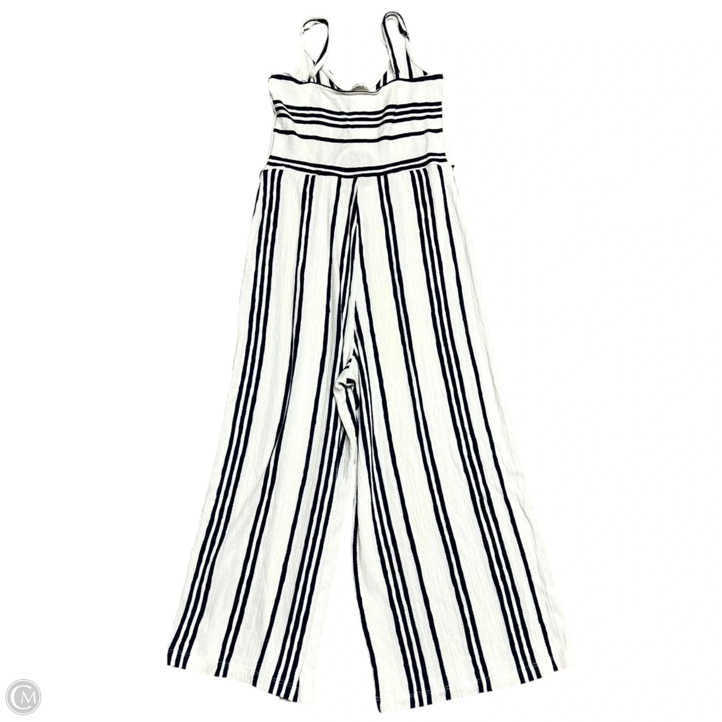 Jumpsuit By Love Tree In Blue & Cream, Size: S