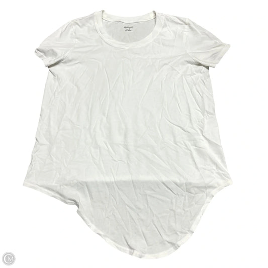 Top Short Sleeve Basic By Madewell In White, Size: S