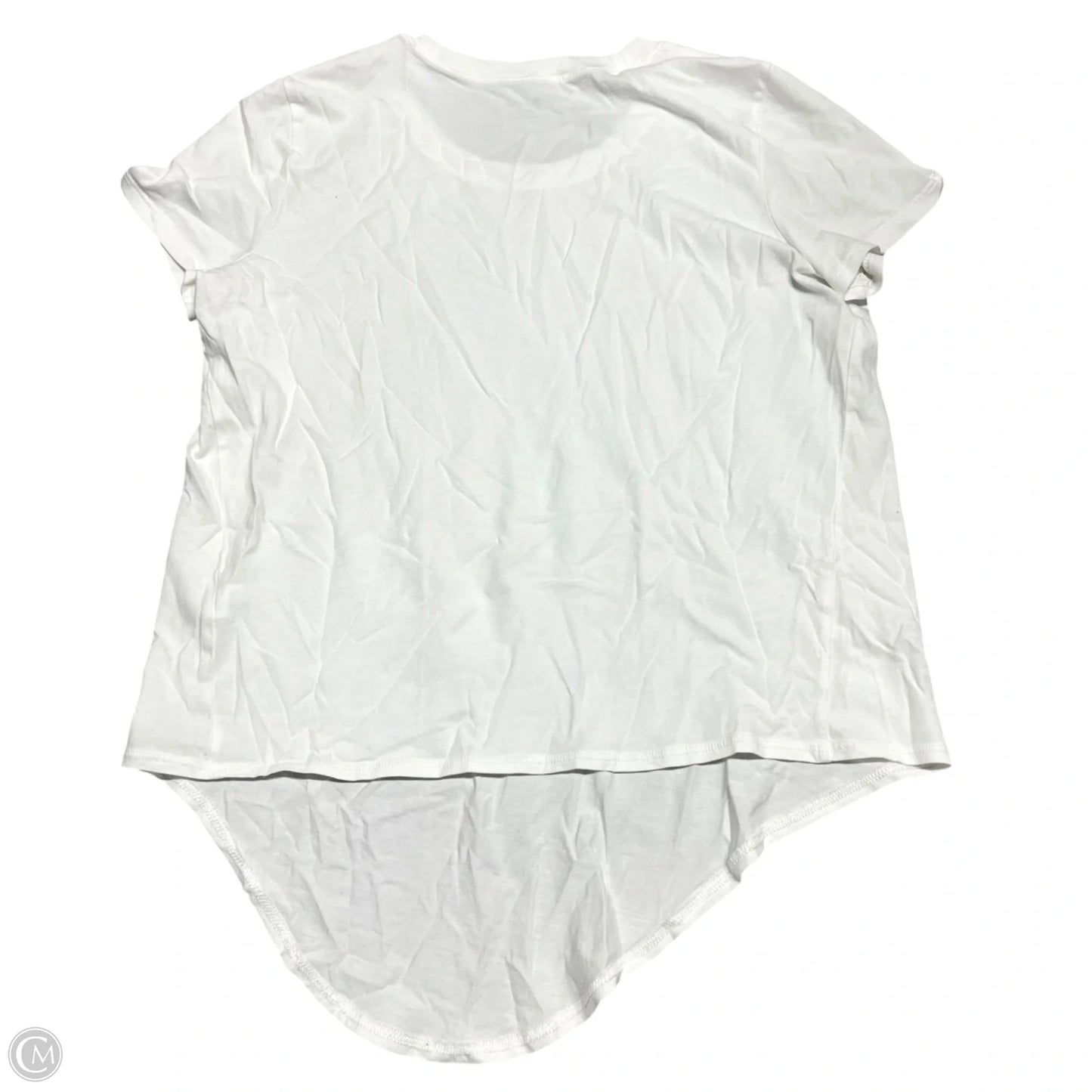 Top Short Sleeve Basic By Madewell In White, Size: S