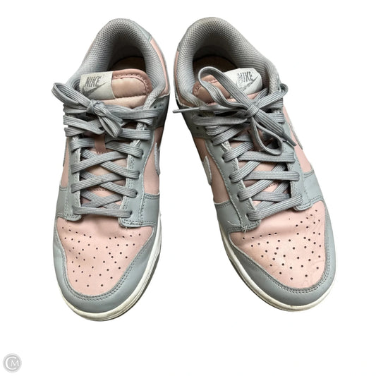 Shoes Sneakers By Nike In Grey & Pink, Size: 8.5