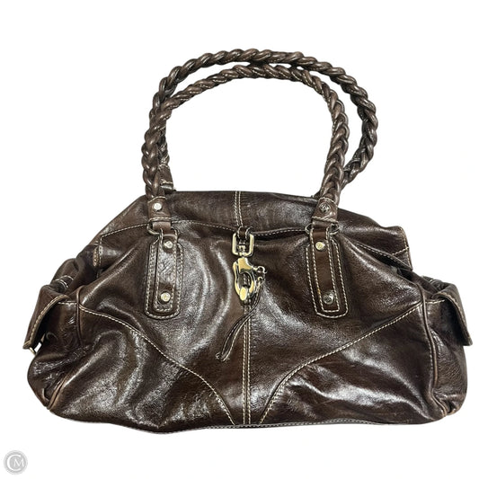 Handbag Leather By Francesco Biasia Size: Large