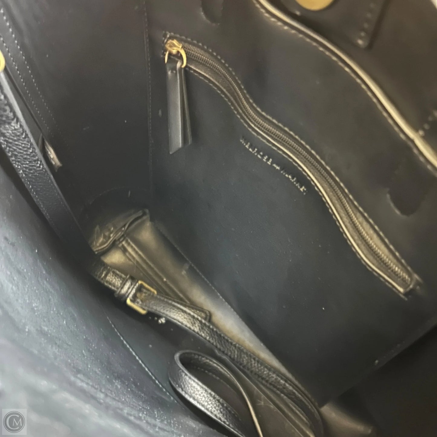 Handbag Leather By Melrose And Market, Size: Large