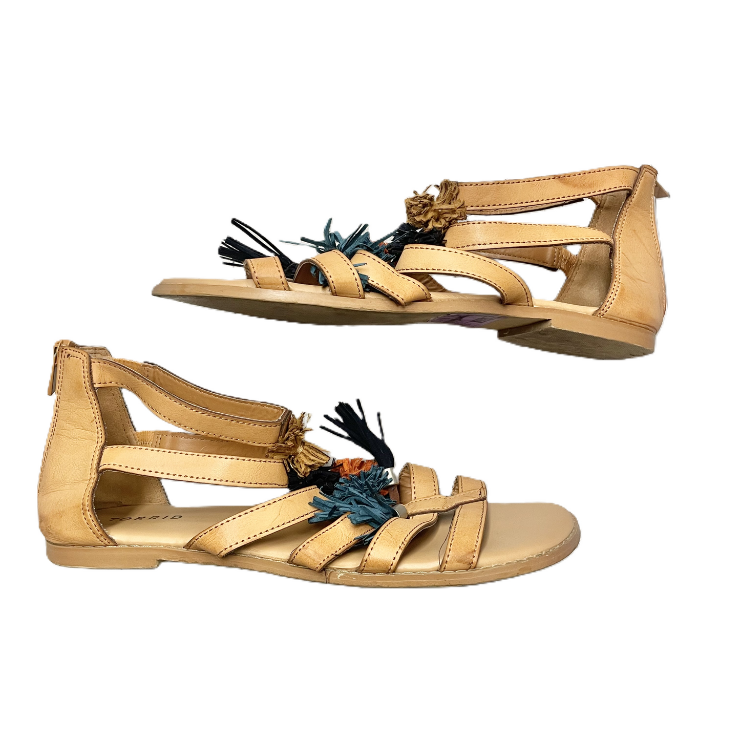 Sandals Flats By Torrid  Size: 10