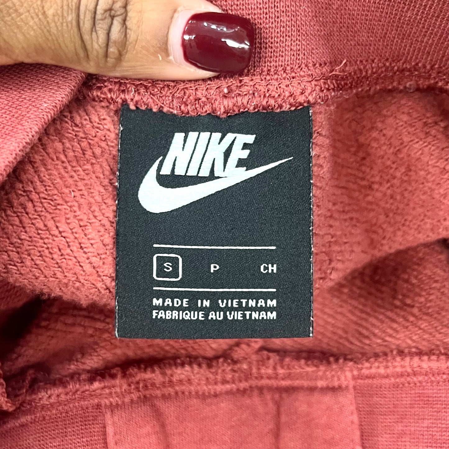 Pants Joggers By Nike Apparel In Red, Size: S