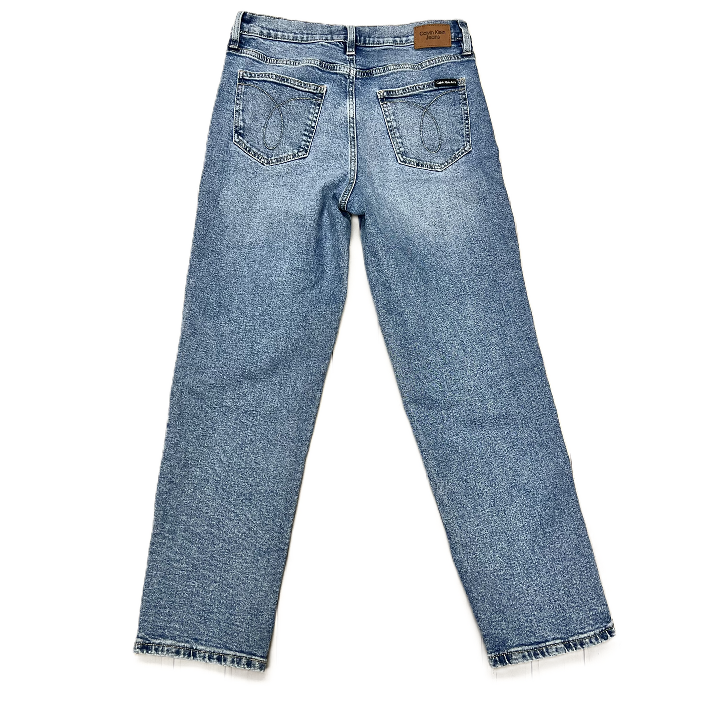 Jeans Boyfriend By Calvin Klein In Blue Denim, Size: 6