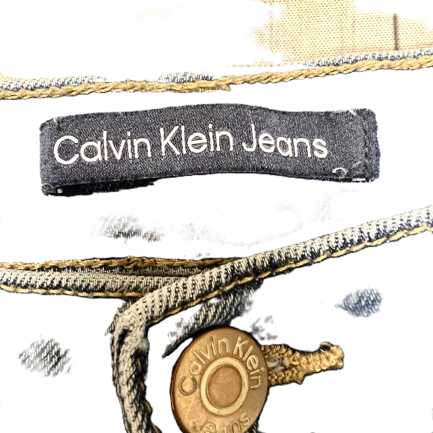 Jeans Boyfriend By Calvin Klein In Blue Denim, Size: 6