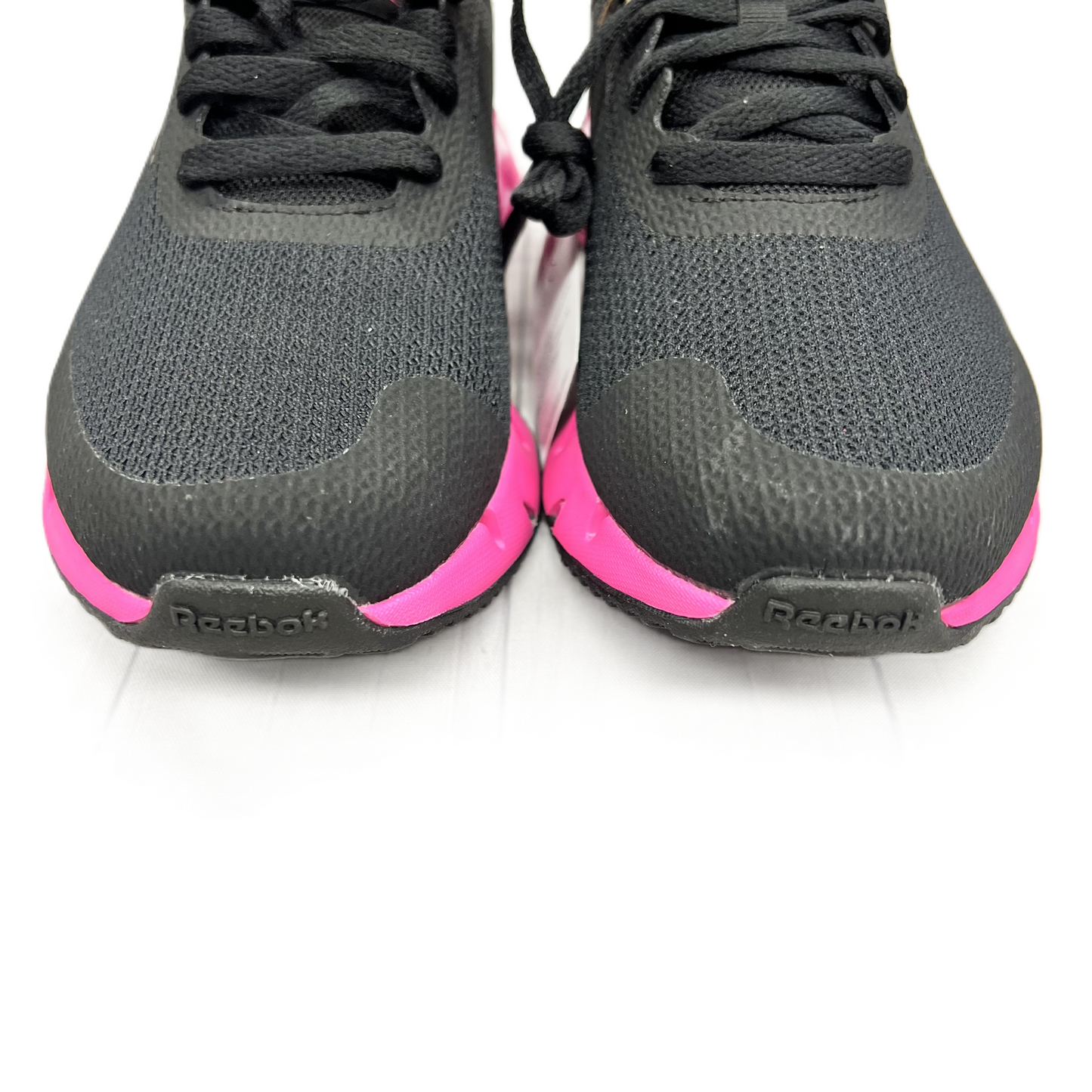 Shoes Athletic By Reebok In Black & Pink, Size: 5.5