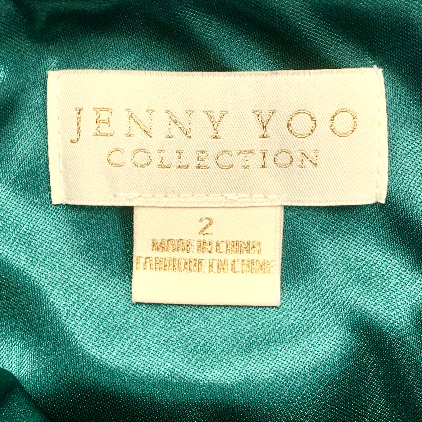 Dress Party Long By Jenny Yoo In Green, Size: Xs