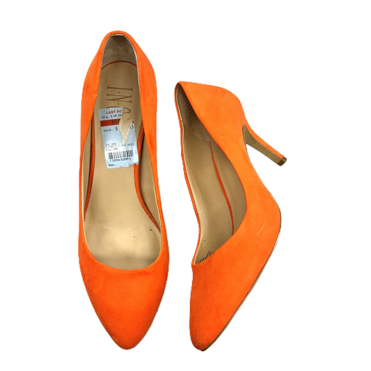 Shoes Heels Stiletto By Inc In Orange, Size: 9.5