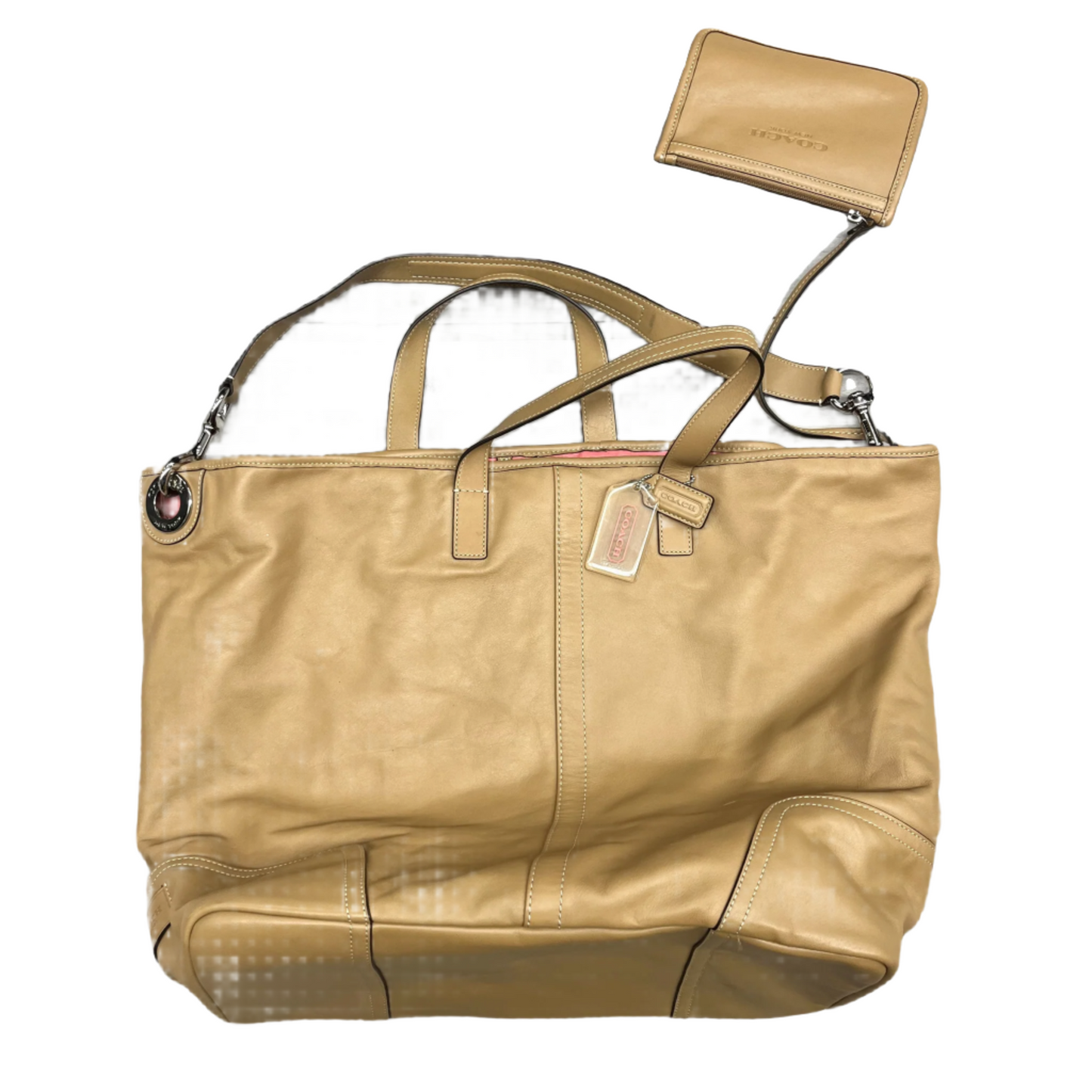 Tote Designer By Coach, Size: Large