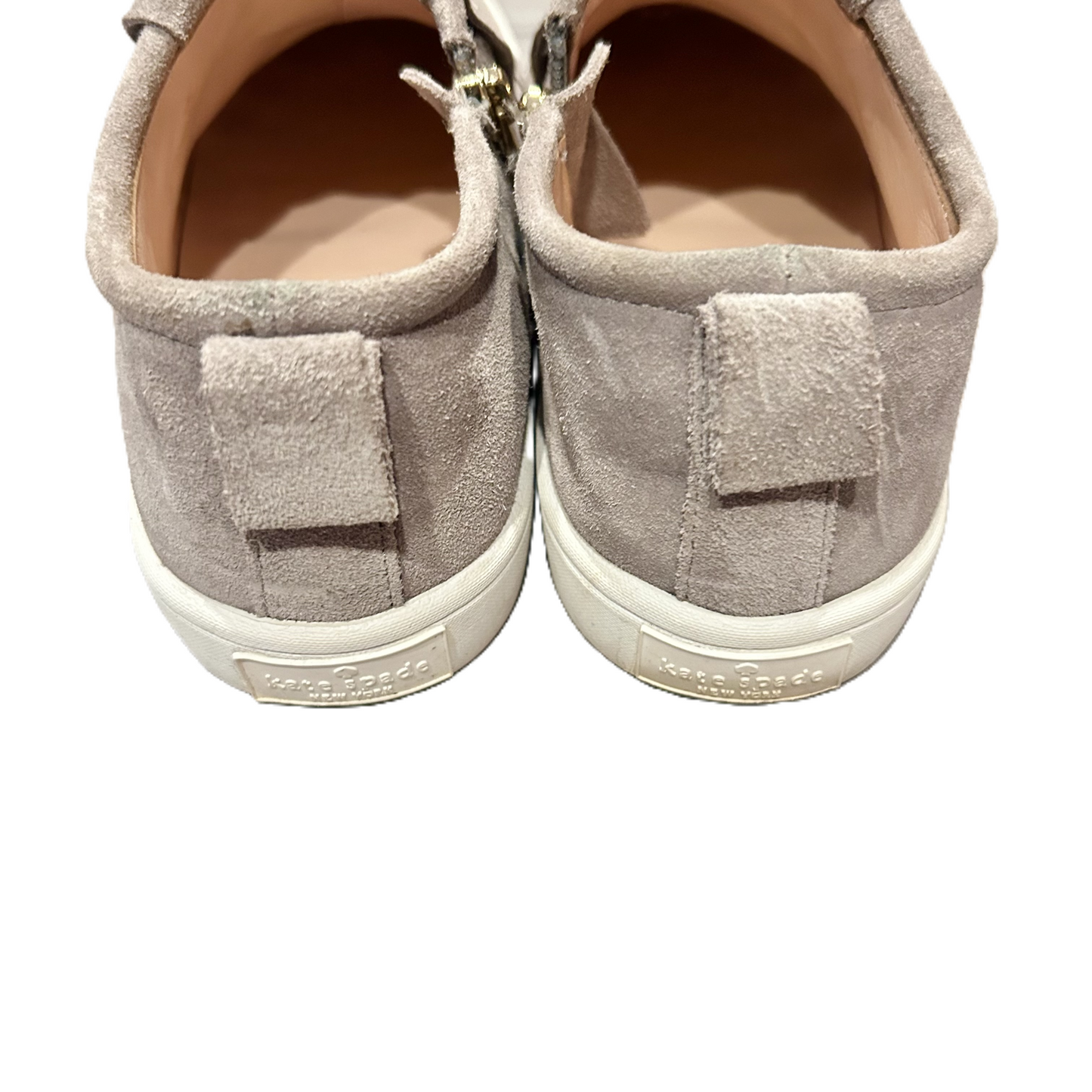 Shoes Designer By Kate Spade In Grey, Size: 7