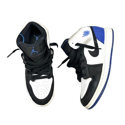 Shoes Designer By Jordan In Black & Blue, Size: 8.5