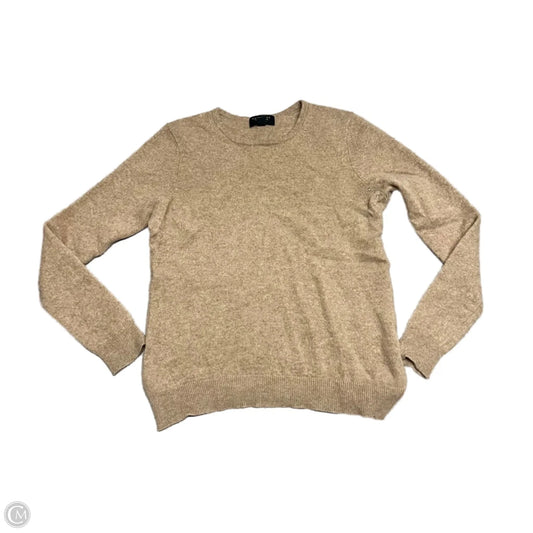 Sweater Cashmere By Charter Club In Tan, Size: L