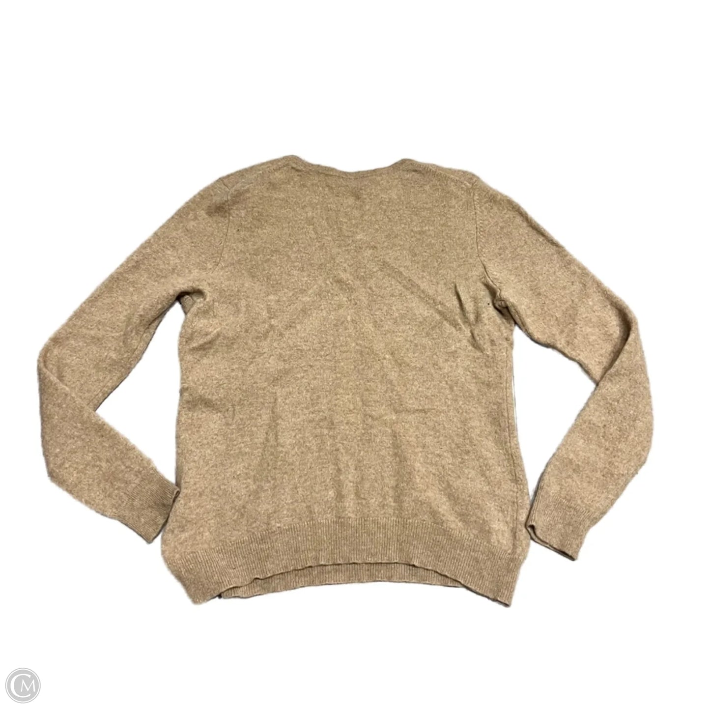 Sweater Cashmere By Charter Club In Tan, Size: L