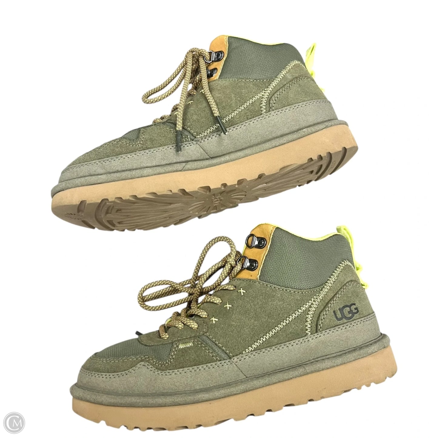 Shoes Designer By Ugg In Green, Size: 7