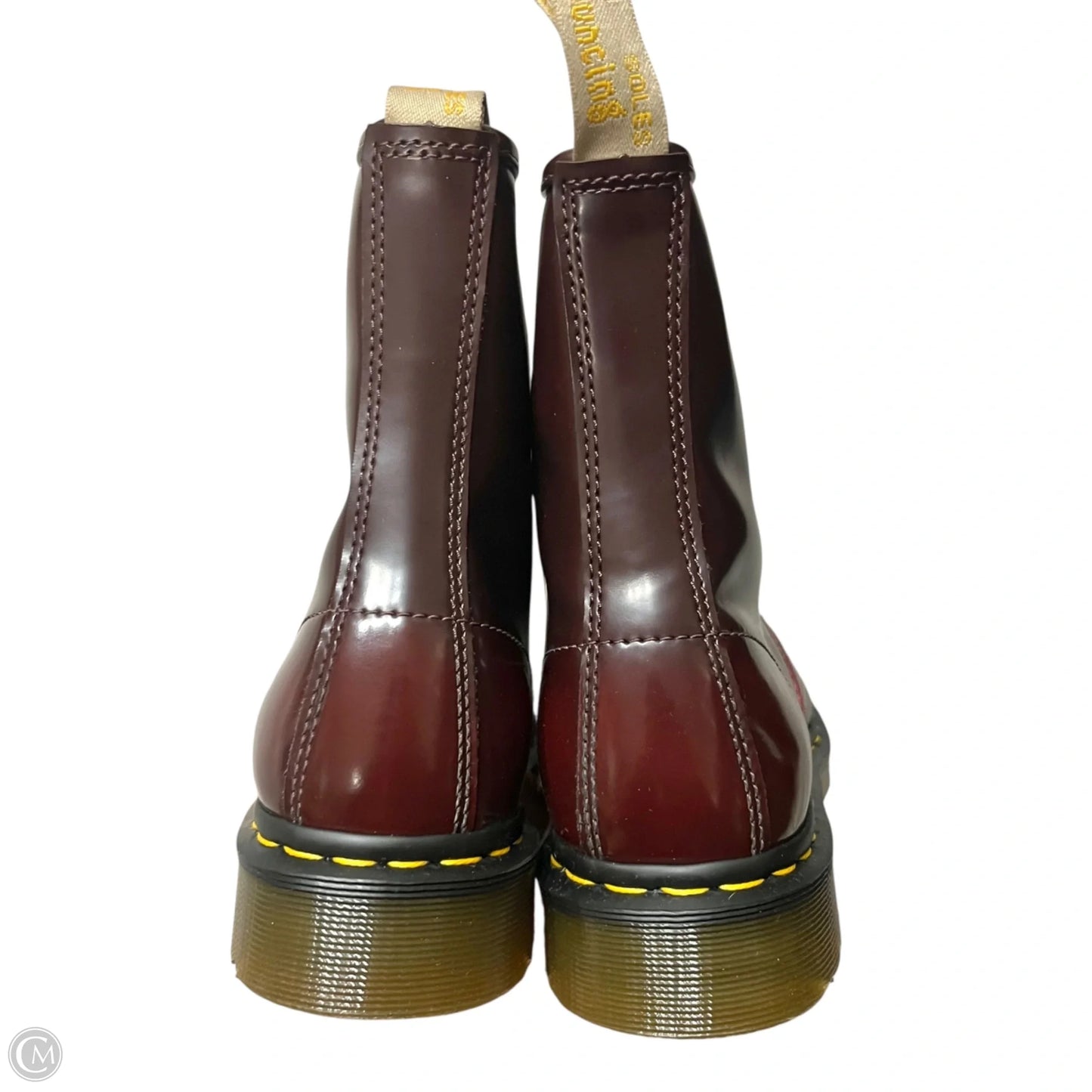 Boots Combat By Dr Martens In Red, Size: 10