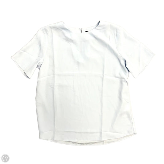 Blouse Short Sleeve By Banana Republic In Blue, Size: S
